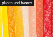 planen und banner